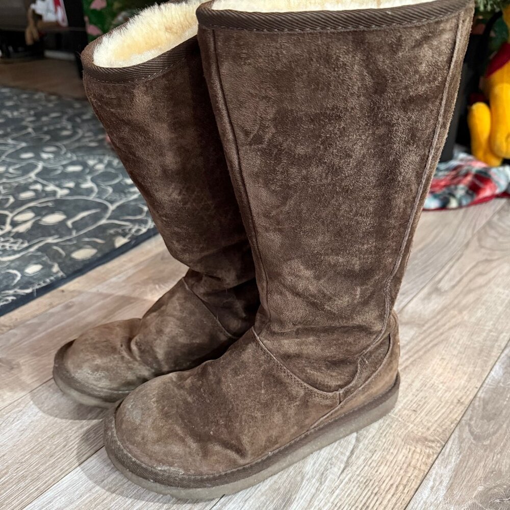 Back Zip Ugg Boots - image 1